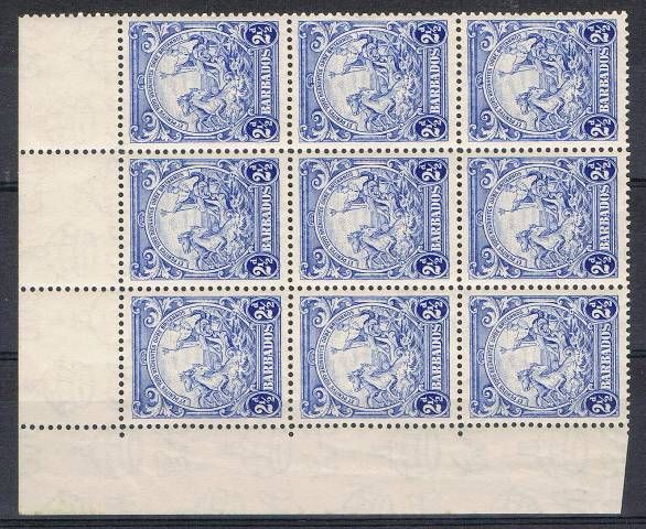 Image of Barbados SG 251/251a UMM British Commonwealth Stamp